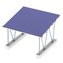 Sistema de estacionamento solar de alumínio Sistema de estacionamento solar de alumínio